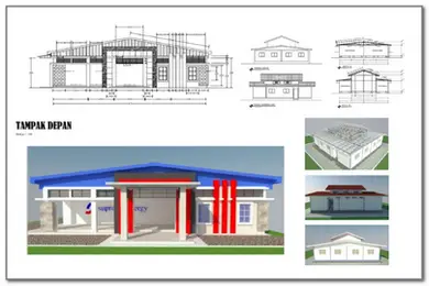 Jasa Desain Konstruksi Bangunan Gedung dan Rumah